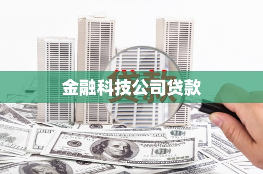 简阳金融科技公司贷款