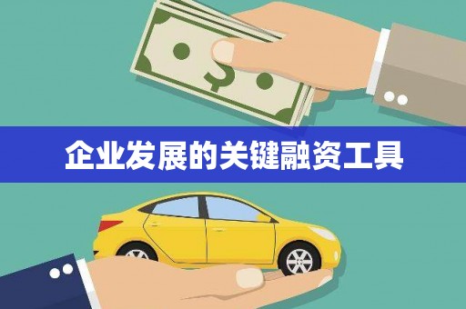 简阳企业发展的关键融资工具