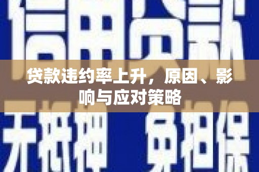 简阳贷款违约率上升，原因、影响与应对策略
