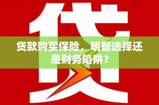 简阳贷款购买保险，明智选择还是财务陷阱？