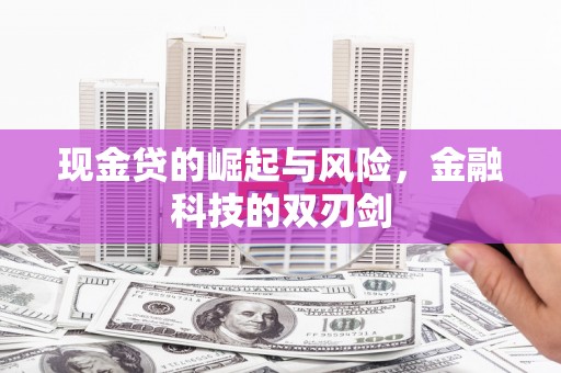 简阳现金贷的崛起与风险，金融科技的双刃剑