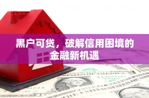 简阳黑户可贷，破解信用困境的金融新机遇