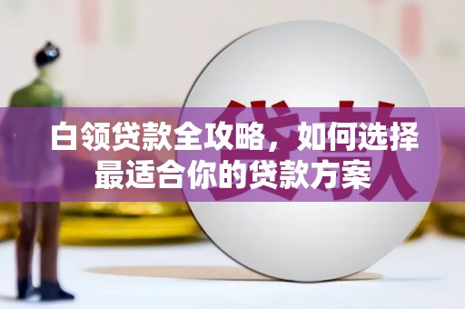 简阳白领贷款全攻略，如何选择最适合你的贷款方案